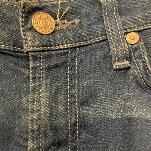 7 For All Mankind The Skinny Crop & Roll Jeans - Picture 5 of 11